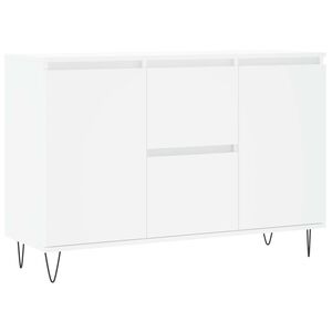 vidaXL sk&aelig;nk 101,5x35x70 cm konstrueret tr&aelig; hvid