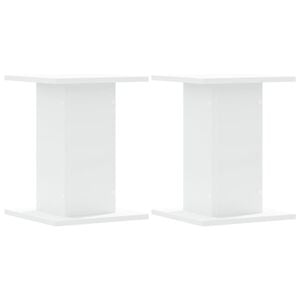 vidaXL plantestativer 2 stk. 30x30x40 cm konstrueret tr&aelig; hvid