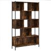 vidaXL bogreol 102x28x172 cm konstrueret tr&aelig; r&oslash;get egetr&aelig;sfarve
