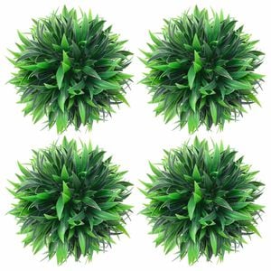 vidaXL kunstige buksbom 4 stk. 15 cm kugleformet