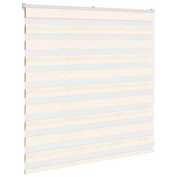 vidaXL zebragardin marmorbeige 140x100 cm stofbredde 135,9cm polyester