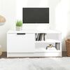 vidaXL tv-bord 80x35x36,5 cm konstrueret tr&aelig; hvid