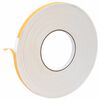 vidaXL Selvkl&aelig;bende skum tape Hvid 10 mm x 10 m CR Skum