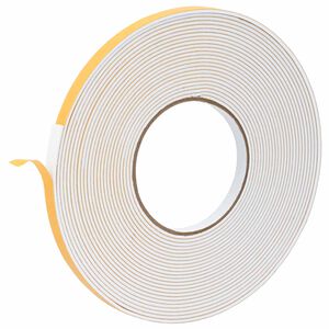 vidaXL Selvkl&aelig;bende skum tape Hvid 10 mm x 10 m CR Skum