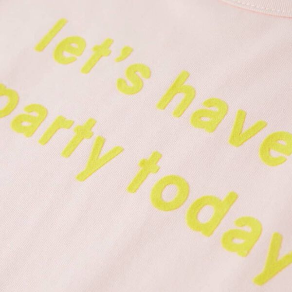 T-shirt til børn str. 140 lyserød