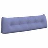 vidaXL Rygpude Jeans bl&aring; 160 x 24 x 50 cm Stof