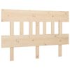 vidaXL sengeg&aelig;rde 143,5x3x81 cm massivt fyrretr&aelig;