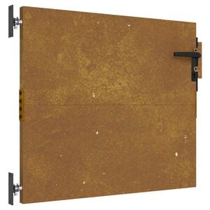 vidaXL havel&aring;ge 85x125 cm cortenst&aring;l firkantet design