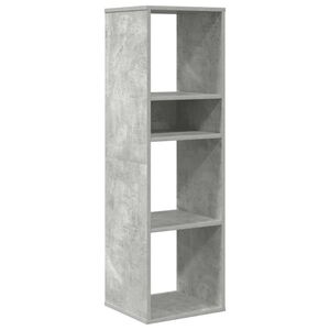 vidaXL bogreol 34x31x112 cm konstrueret tr&aelig; betongr&aring;