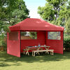 vidaXL Party Tent Bordeaux 279 x 410 x 315 cm Oxford stof