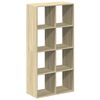 vidaXL bogreol/rumdeler 69,5x29x137,5 cm konstrueret tr&aelig; sonoma-eg