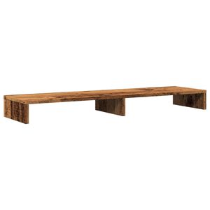 vidaXL sk&aelig;rmholder 100x27x10 cm konstrueret tr&aelig; gammelt tr&aelig;look