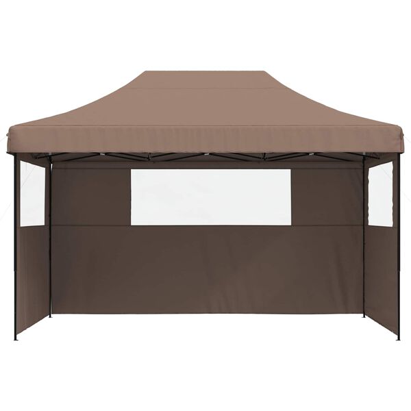 vidaXL Party Tent Brun 292 x 440 x 315 cm Oxford stof