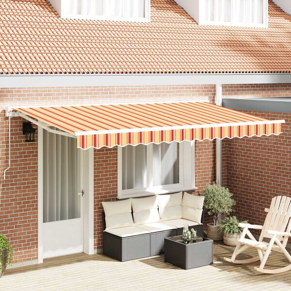 vidaXL Reservedug til markise Flerfarvet 280 x 245 cm Polyester