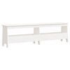 vidaXL entr&eacute;b&aelig;nk 160x28x45 cm massivt fyrretr&aelig; hvid
