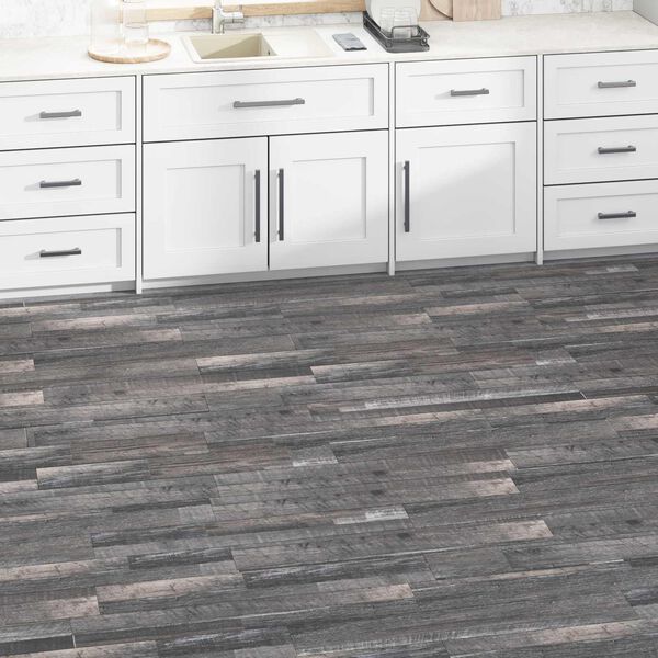 vidaXL Gulvplanker 36 pcs Brun 5,02 m&sup2; PVC