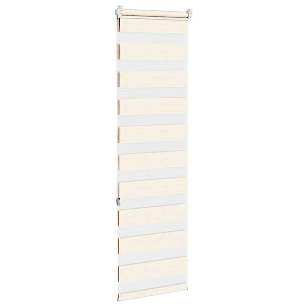 vidaXL zebragardin marmorbeige 40x150 cm stofbredde 35,9 cm polyester