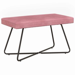 vidaXL b&aelig;nk Lyser&oslash;d 80 x 40 x 45 cm Fl&oslash;jl