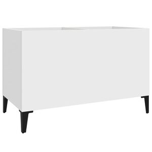 vidaXL vinylskab 74,5x38x48 cm konstrueret tr&aelig; hvid