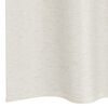 vidaXL Voile Gardin med gardiner 2 pcs Creme 225 x 140 cm Polyester