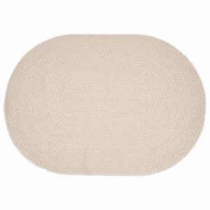 vidaXL T&aelig;ppe ZIZUR Cremefarvet 200 x 140 cm Polypropylen