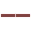 vidaXL sammenrullelig sidemarkise 160x1200 cm brun