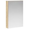 vidaXL Badev&aelig;relsesspejlskab Sonoma eg 40 x 10,5 x 60,5 cm
