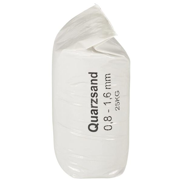 vidaXL filtersand 25 kg 0,8-1,6 mm
