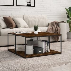 vidaXL v&aelig;ghylder 4 stk. 80x30x1,5 cm konstrueret tr&aelig; r&oslash;get egetr&aelig;