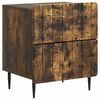 vidaXL Natskab R&oslash;get eg 43 x 34,5 x 49,5 cm Konstrueret tr&aelig;