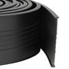 vidaXL Garage D&oslash;r T&aelig;tning Sort 70 x 6 mm 4,5 m PVC