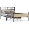 vidaXL sengeramme 120x190 cm uden madras konstrueret tr&aelig; sonoma-eg