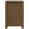 vidaXL opbevaringskasse 60x32x45,5 cm massivt fyrretr&aelig; gyldenbrun