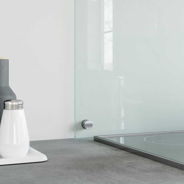 vidaXL stænkplader 2 stk. 70x40 cm hærdet glas gennemsigtig