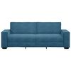 vidaXL 3-personers sofa 220x78x84 cm velour bl&aring;