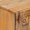 vidaXL Sideboard Naturfarvet 40 x 33,5 x 75 cm Massivt mangotr&aelig;