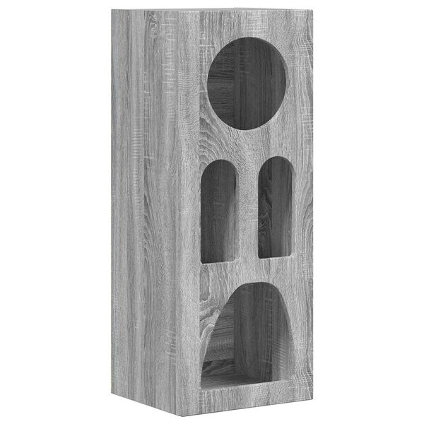 vidaXL Sideboard Gr&aring; Sonoma 40 x 35 x 100.5 cm Konstrueret tr&aelig;