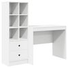 vidaXL Bord Hvid 135,5 x 50 x 127 cm 2 stk.