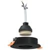 vidaXL Spotlight 24 stk. Sort 9 x 9 x 2 cm Aluminium