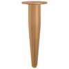 vidaXL St&aring;ende F&oslash;dder 2 pcs Guld 98 x 40 mm Jern