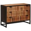 vidaXL Skuffeskab 75 x 30 x 54 cm Massivt Mango Tr&aelig; og Ingeni&oslash;rtr&aelig;