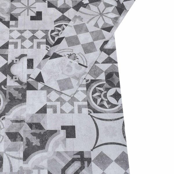 vidaXL Gulvplanker 36 pcs Gr&aring; 5,02 m&sup2; PVC