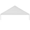 vidaXL tag til festtelt 6 x 12 cm hvid