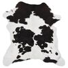 vidaXL kalveskind 70x100 cm blandet sort og hvid