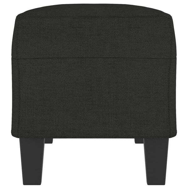 vidaXL b&aelig;nk 100x35x41 cm stof sort