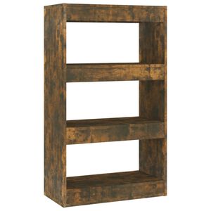 vidaXL bogreol/rumdeler 60x30x103 cm konstrueret tr&aelig; r&oslash;get egetr&aelig;