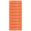 vidaXL badeh&aring;ndkl&aelig;der FROGN 10 stk. orange 100x150 cm 360 gsm
