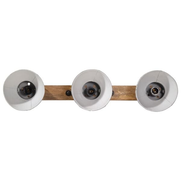 vidaXL v&aelig;glampe 25 W 65x25 cm E27 rustik bl&aring;