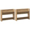 vidaXL Sko skab 2 stk. 81 x 18 x 60 cm Konstrueret tr&aelig; Artisan-eg