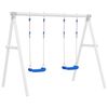 vidaXL gynger med reb 2 stk. 37x15 cm polyethylen bl&aring;